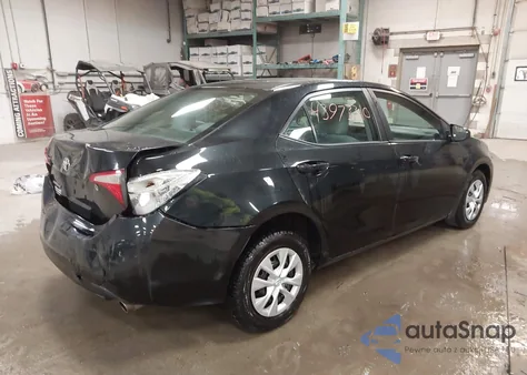 2014 Toyota Corolla L из США, поврежденный, VIN 2T1BURHE9EC080865